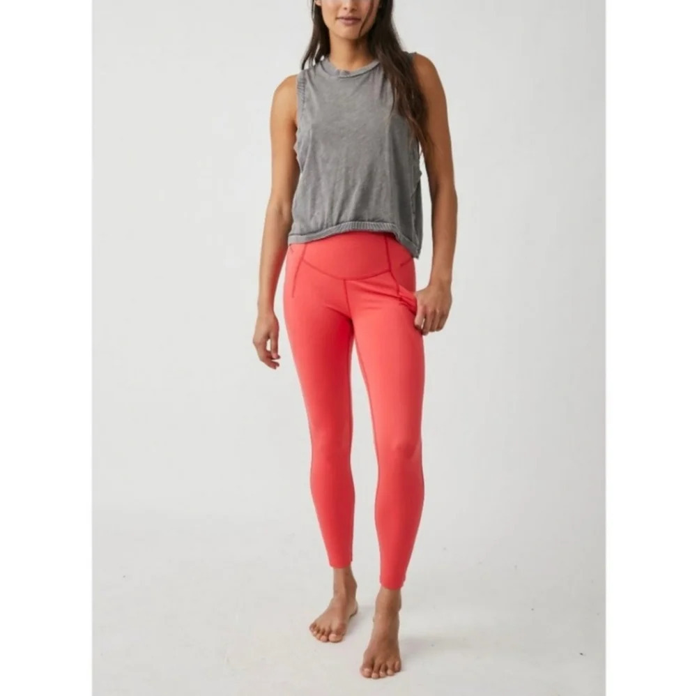 FP Movement by Free People Coral High-Rise Leggings